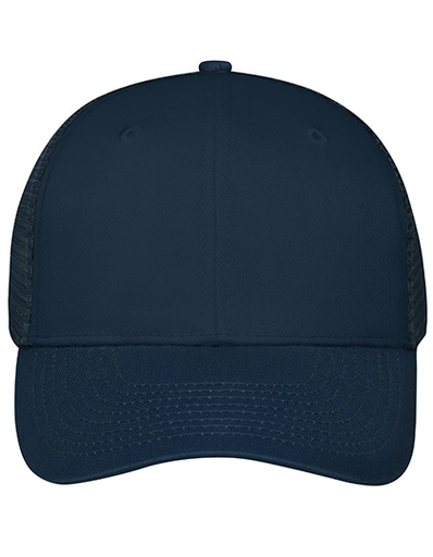 [MB6239-1000304426] 6-panelowa czapka z siatką snapback Myrtle beach - Navy
